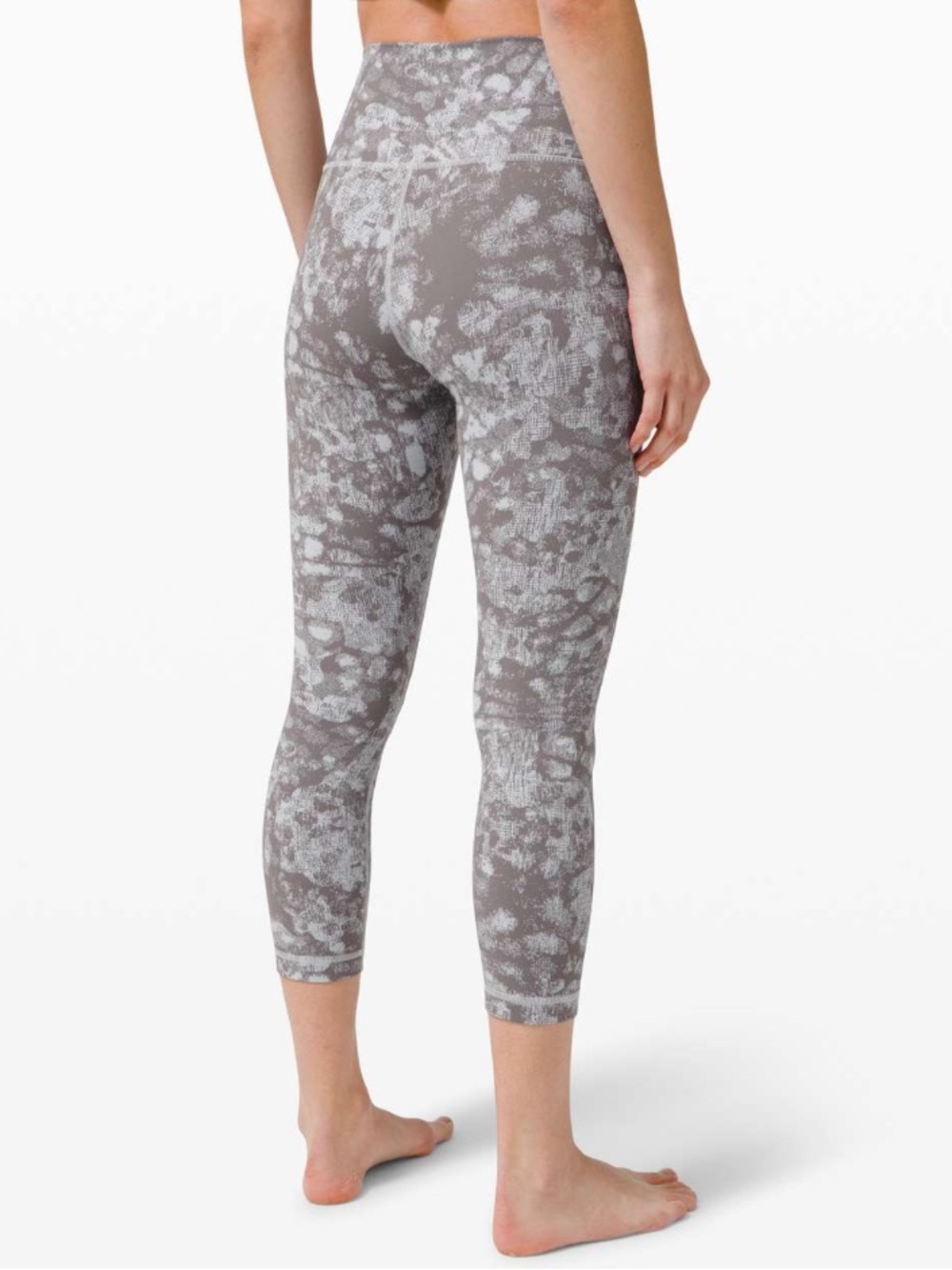 Lululemon Wunder Under High-Rise Crop 23" Full-On Luxtreme Synthesize Jacquard 2